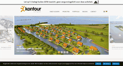 Desktop Screenshot of kontourvastgoed.nl