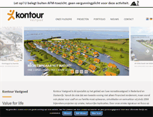 Tablet Screenshot of kontourvastgoed.nl